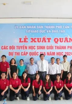 Cần Thơ đoạt 46 giải Kỳ thi chọn học sinh giỏi quốc gia THPT năm học 2024 - 2025