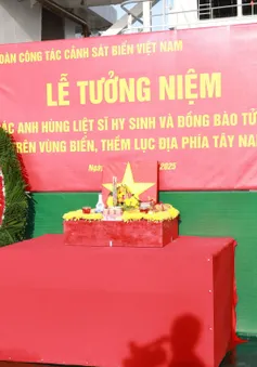 Kiểm tra, chúc Tết lực lượng chống khai thác IUU trên vùng biển Tây Nam