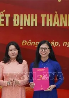 Đồng Tháp, Quảng Trị công bố Quyết định thành lập Ban Tuyên giáo và Dân vận Tỉnh ủy