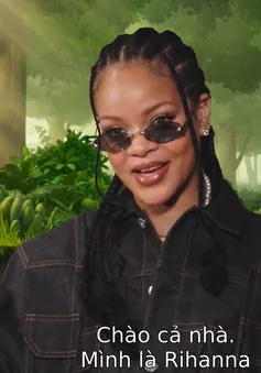Rihanna hoá Tí cô nương trong trailer đầu tiên của phim Xì trum