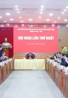 Hội nghị lần thứ nhất Ban Chấp hành Đảng bộ các cơ quan Đảng Trung ương