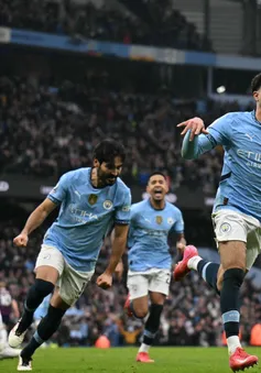 Vòng 25 Ngoại hạng Anh: Man City gây bất ngờ, Arsenal vượt khó