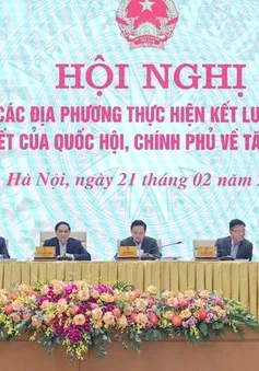 Hội nghị Chính phủ với các địa phương về tăng trưởng kinh tế