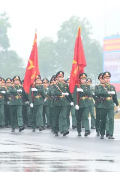 Hợp luyện diễu binh, diễu hành 50 năm giải phóng miền Nam