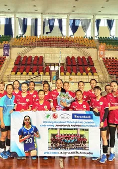 ĐT bóng chuyền nữ TP Hồ Chí Minh đặt mục tiêu cao tại Giải VĐQG 2025