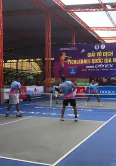 Hàng loạt tay vợt đình đám tranh tài tại giải Vô địch Pickleball Quốc gia 2025 – tranh cup Donex
