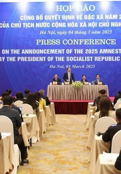 Hướng dẫn triển khai đặc xá năm 2025