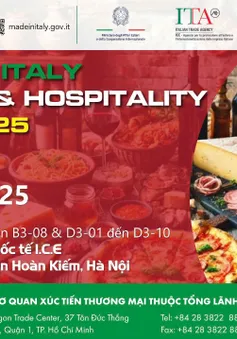 Khám phá hương vị Italy đặc sắc tại triển lãm Food & Hospitality Hanoi 2025