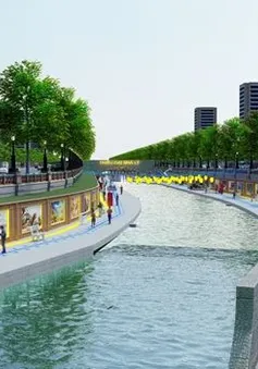 Hà Nội thiết kế “biến” sông Tô Lịch thành không gian xanh