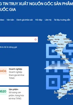 Dễ dàng kiểm tra xuất xứ sản phẩm qua Cổng thông tin truy xuất nguồn gốc quốc gia