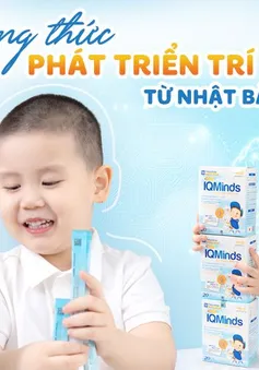 Tokyokids IQMinds - Siro hỗ trợ phát triển trí não với công thức độc quyền từ Nhật Bản