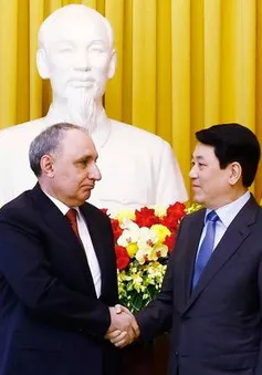 Chủ tịch nước: Tăng hợp tác song phương tư pháp giữa Việt Nam và Azerbaijan