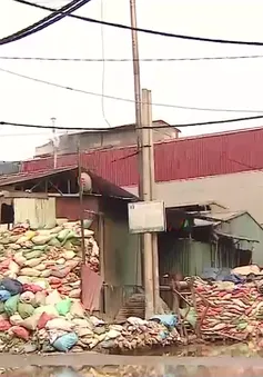 Hưng Yên: Làng tái chế nhựa ô nhiễm nghiêm trọng
