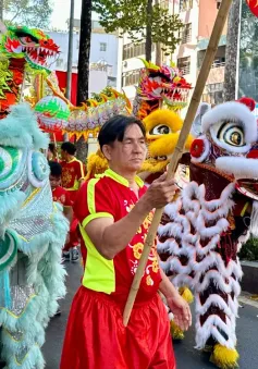 Nghệ thuật Lân, Sư, Rồng ở TP Hồ Chí Minh được công nhận là Di sản văn hóa phi vật thể Quốc gia