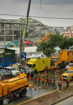 Thái Lan điều tra nguyên nhân tòa nhà 33 tầng bị sập trong động đất