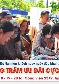 Kín khách săn Deal Hot ngay ngày đầu Hội chợ du lịch 4/2025