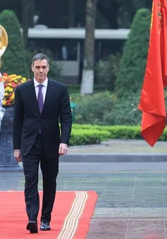 Thủ tướng Tây Ban Nha Pedro Sánchez kết thúc chuyến thăm chính thức Việt Nam
