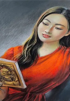 Các đại sứ văn hóa đọc TP Hồ Chí Minh qua tranh của Lê Sa Long