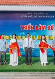 Quảng Trị: Hàng trăm học sinh tham gia triển lãm số về Hoàng Sa, Trường Sa