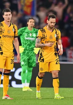 Inter Milan đứt mạch trận bất bại