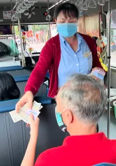 TP Hồ Chí Minh: Người dân được đi xe bus miễn phí trong ngày 30/4