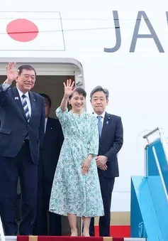 Thủ tướng Nhật Bản Ishiba Shigeru và Phu nhân bắt đầu chuyến thăm chính thức Việt Nam