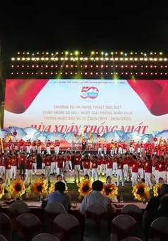 TRỰC TIẾP Chương trình nghệ thuật 'Mùa xuân thống nhất'