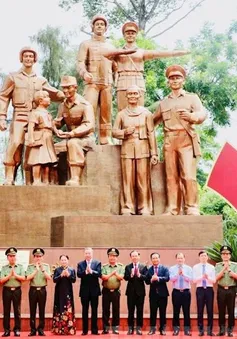 Tổng Bí thư Tô Lâm dự Lễ khánh thành Tượng đài Công an nhân dân tại Thành phố Hồ Chí Minh