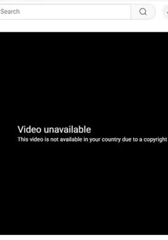 Nhiều tác phẩm âm nhạc cách mạng bị chặn trên Youtube trước dịp đại lễ