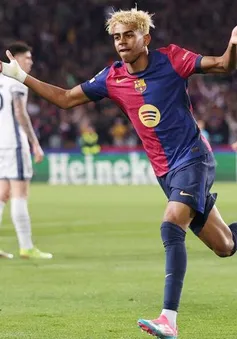 Lamine Yamal chói sáng, Barca vẫn bị Inter cầm hòa