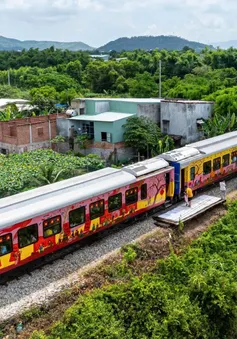 Trải nghiệm "Hành trình văn hóa đất Võ" bằng đường sắt.