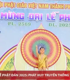 Đại lễ Phật đản 2025: Phát huy truyền thống tốt đời, đẹp đạo