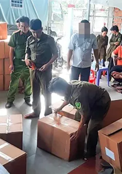 Phát hiện gần 8 tấn sữa, thực phẩm chức năng không rõ nguồn gốc, không hóa đơn chứng từ
