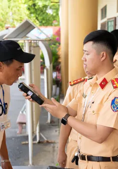 Quảng Bình: Thí sinh được kiểm tra nồng độ cồn trước khi vào sát hạch lái xe