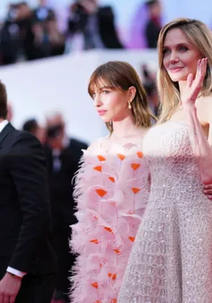 Angelina Jolie mặc chiếc váy có mức giá không tưởng trên thảm đỏ LHP Cannes 2025