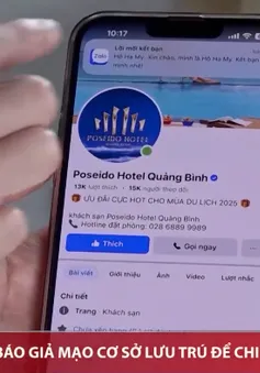 Cảnh báo giả mạo các cơ sở lưu trú lừa đảo chiếm đoạt tài sản