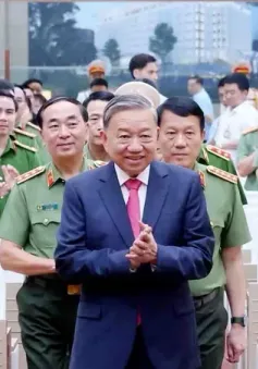Tổng Bí thư: Công an nhân dân gương mẫu đi đầu trong học tập, làm theo tư tưởng, đạo đức, phong cách Hồ Chí Minh
