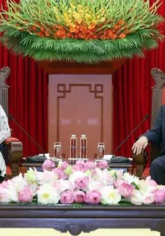 Tổng Bí thư Tô Lâm tiếp Phó Tổng Thư ký thứ nhất Đảng Đại hội Dân tộc Phi