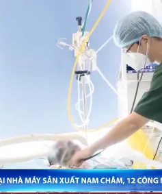 Nổ tại nhà máy ở Quảng Nam, 12 công nhân bị thương
