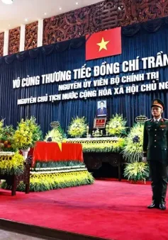 Lễ truy điệu nguyên Chủ tịch nước Trần Đức Lương