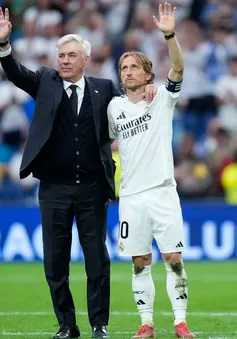 Real Madrid chia tay mùa giải, chia tay Modric và HLV Ancelotti