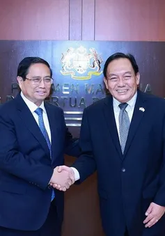 Thủ tướng Phạm Minh Chính hội kiến Chủ tịch Hạ viện Malaysia