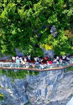 Du lịch mạo hiểm bùng nổ ở Trương Gia Giới