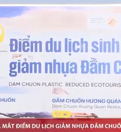 Ra mắt Điểm du lịch giảm nhựa Đầm Chuồn