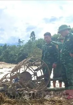 Tập trung hỗ trợ khắc phục hậu quả trận lũ quét tại bản miền núi Nghệ An