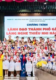 Thiếu nhi gửi gắm ước mơ đến lãnh đạo TP Hồ Chí Minh