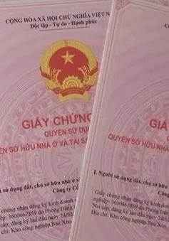 Đề xuất cấp sổ hồng điện tử tích hợp căn cước