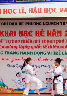 TP Hồ Chí Minh rèn luyện thể lực và an toàn cho thiếu nhi trong dịp hè