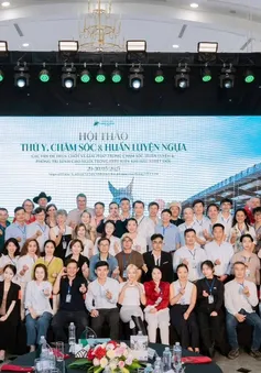 Hơn 100 chuyên gia hàng đầu dự Hội thảo ngành ngựa tại Học viện Cưỡi ngựa Vinpearl Vũ Yên