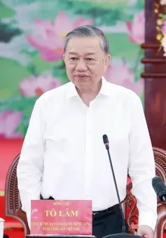 Tổng Bí thư Tô Lâm: Cần Thơ sau hợp nhất phải chủ động xác lập các đột phá chiến lược